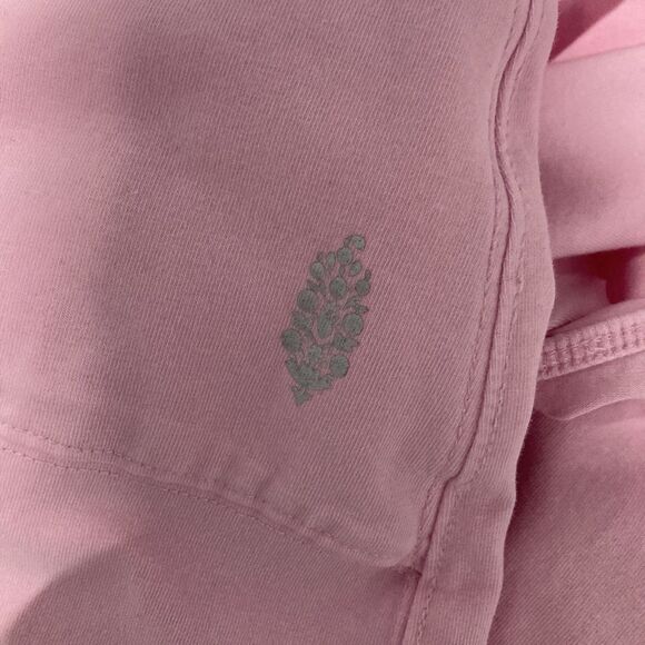 Free People FP MOVEMENT Hot Shot Onesie Light Pink Womens  XL Harem Romper - Picture 9 of 11